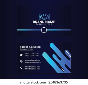 professional business card design template