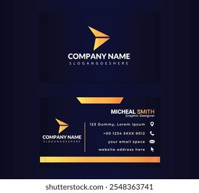 professional business card design template