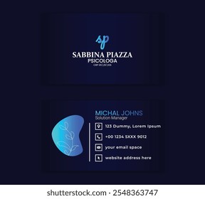 professional business card design template