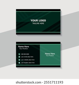 Professional Business Card Design Template