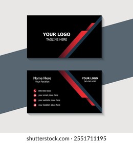 Professional Business Card Design Template