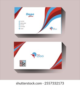 Professional business card design template