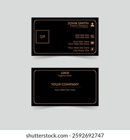 Professional Business Card Design Template