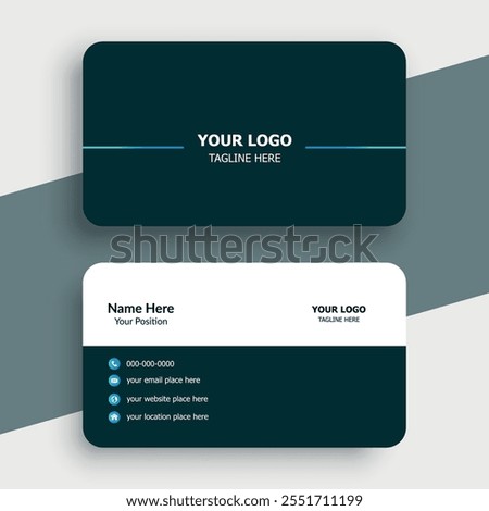 Professional Business Card Design Template