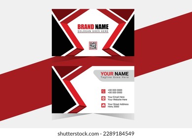 Professional business card design template,Creative and modern business card template