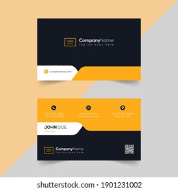 professional business card design in vector