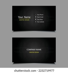 Professional Business Card Design Vector File