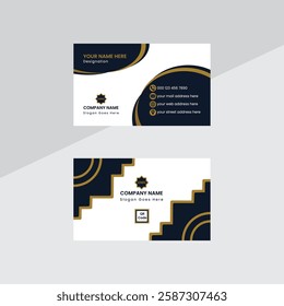 Professional Business Card Design vector art