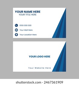 professional business card design visiting card template