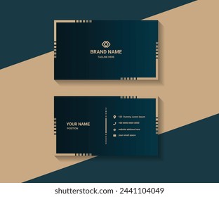 Professional Business card design for your company.