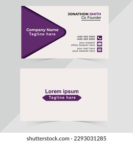 Professional Business Card, ID card, template design