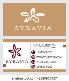 professional business card in illustrator