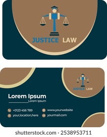 Professional business card for Lawyer 