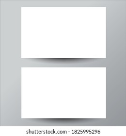 Professional business card mock up template