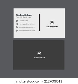 Professional business card mockup Free Eps