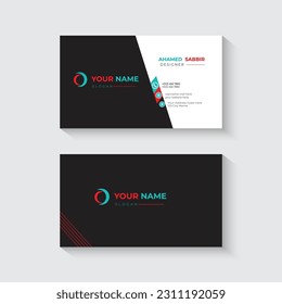 Professional business card post design