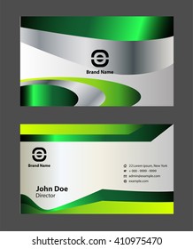 Professional business card set or visiting card set
