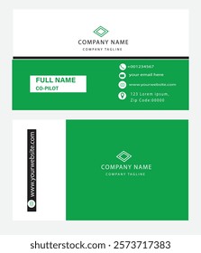 PROFESSIONAL BUSINESS CARD WITH SIMPLE DESIGN in illustrator