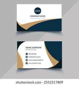 a professional business card template