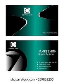 Professional business card template
