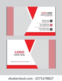 Professional Business Card. Business Card Template for Creative