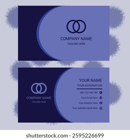 Professional business card template, creative and clean visiting card, modern creative business card and name card clean template vector.