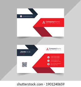 professional business card template design vector
