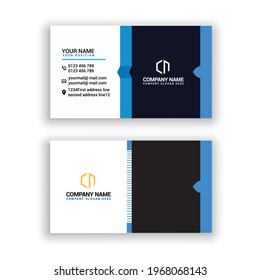 professional business card template design