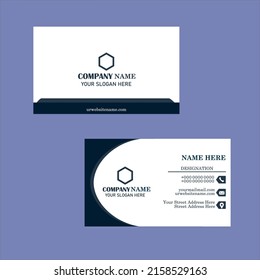 Professional Business Card Template Design 