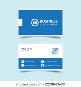 Professional business card template design