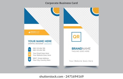 Professional Business Card Template Design