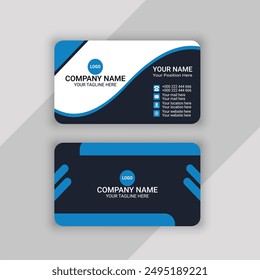 professional business card template design