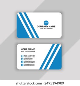 professional business card template design