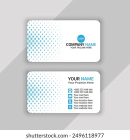 professional business card template design