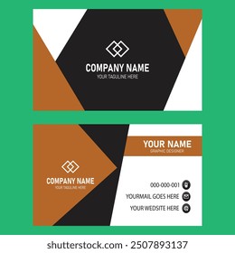 professional business card template design 