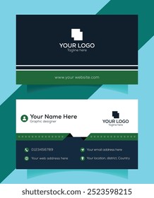 Professional business card template design