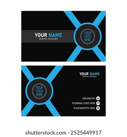 professional business card template design 