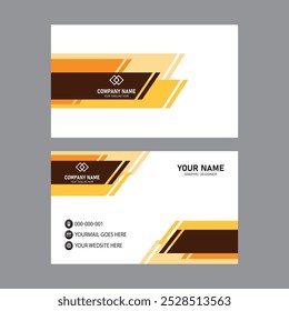 professional business card template design 