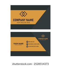 professional business card template design 