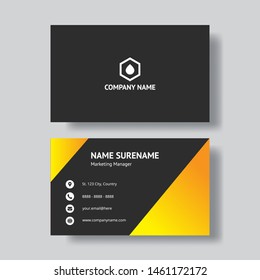 Professional business card template - Vector