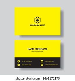 Professional business card template - Vector