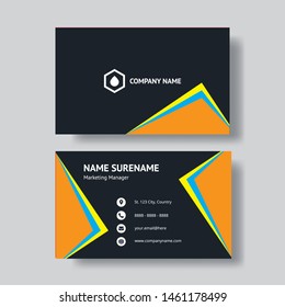 Professional business card template - Vector