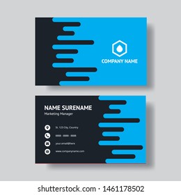 Professional business card template - Vector