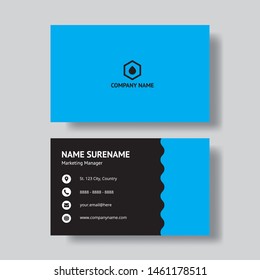 Professional business card template - Vector