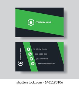 Professional business card template - Vector