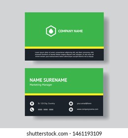 Professional business card template - Vector