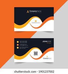 professional business card template vector