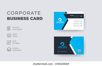 Professional business card template for your business