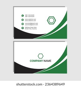 Professional Business Card. This card size is wigth-3.5 and height-2, color mode-CMYK, raster effect-High (300ppi). Ready for print.