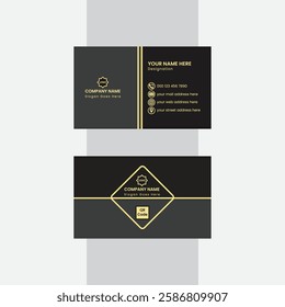 Professional Business Card vector Art